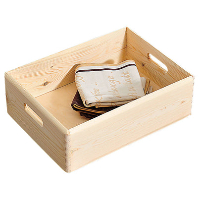 Pudełko drewniane, organizer sosnowy, 40 x 30 cm, Kesper