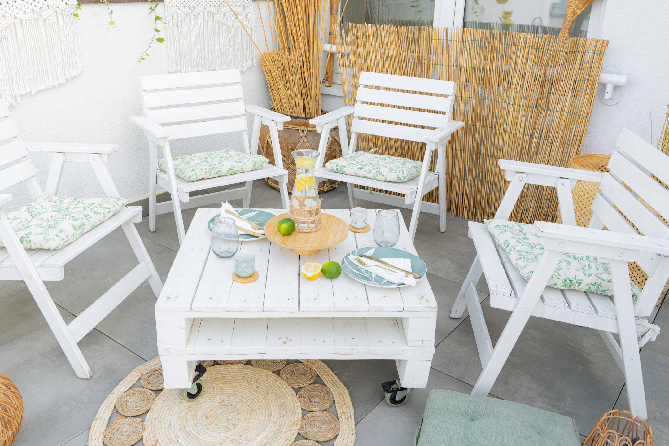 Poduszka na krzesło ogrodowe, 40 x 40 cm