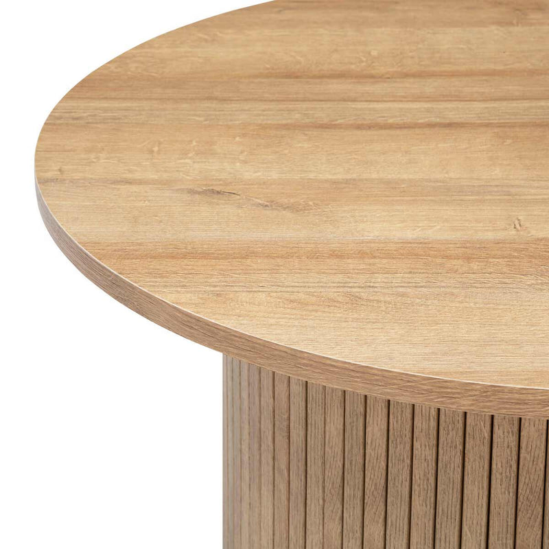 Okrągły stolik kawowy szpula COLVA, Ø 70 cm