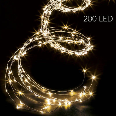 Girlanda świetlna zewnętrzna, kaskada, 200 LED