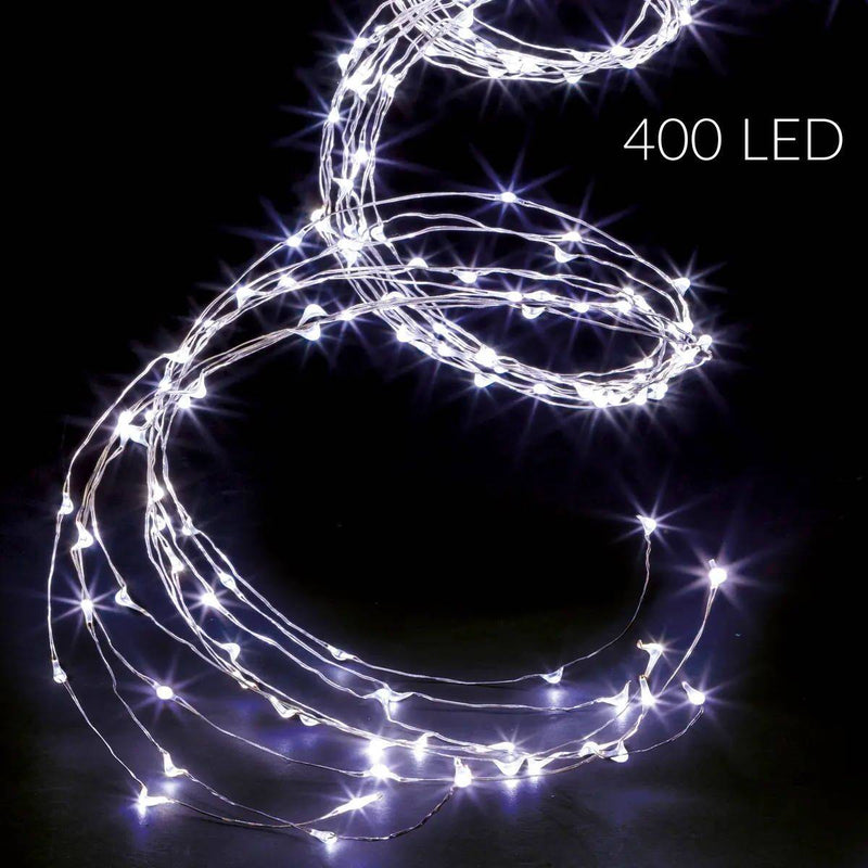 Girlanda świetlna zewnętrzna, kaskada, 400 LED