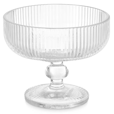 Pucharek do deserów szklany, ryflowane szkło, 310 ml