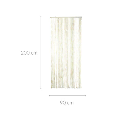 Zasłona bambusowa na drzwi, 90 x 200 cm
