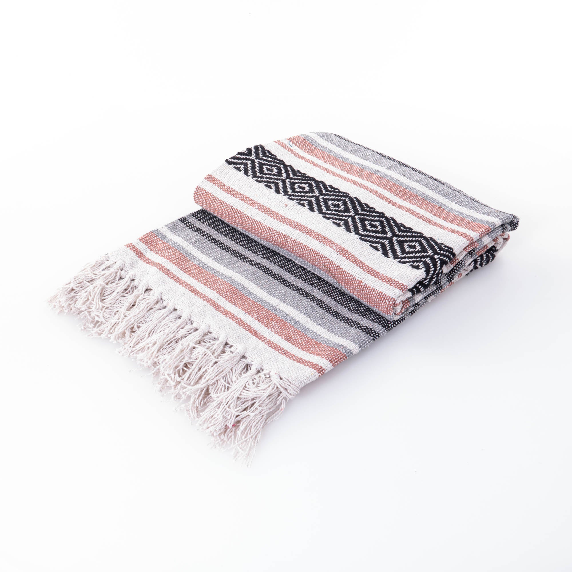 Ręcznik plażowy z frędzlami, 130 x 180 cm