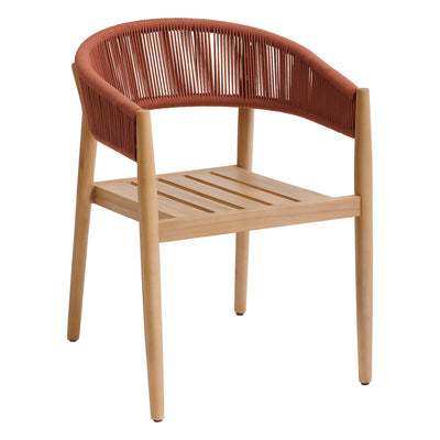 Krzesło ogrodowe z drewna akacji TEVIO