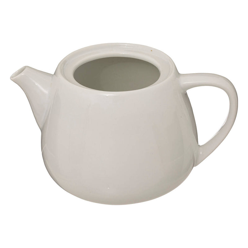 Dzbanek na herbatę NORA, biały, ceramiczny, 1 l