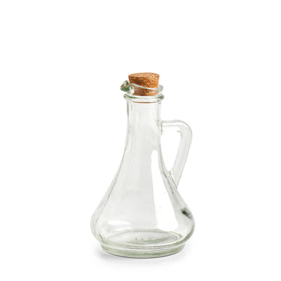 Szklany dozownik do oliwy lub octu z korkiem, 270 ml
