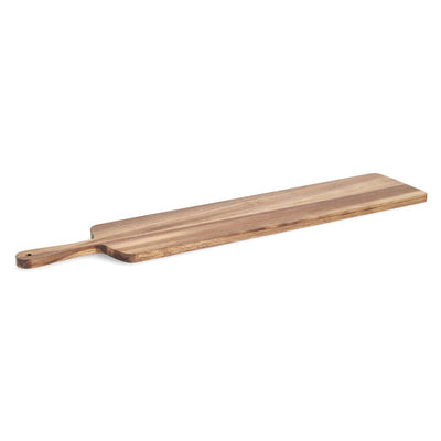 Podłużna deska do serwowania z drewna akacji, 75 x 15,5 cm