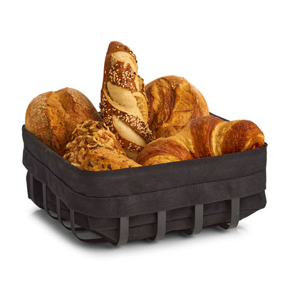 Metalowy koszyk na chleb, 22 x 22 cm
