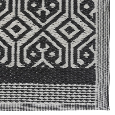 Dywanik zewnętrzny na taras 120 x 180 cm, geometryczny wzór