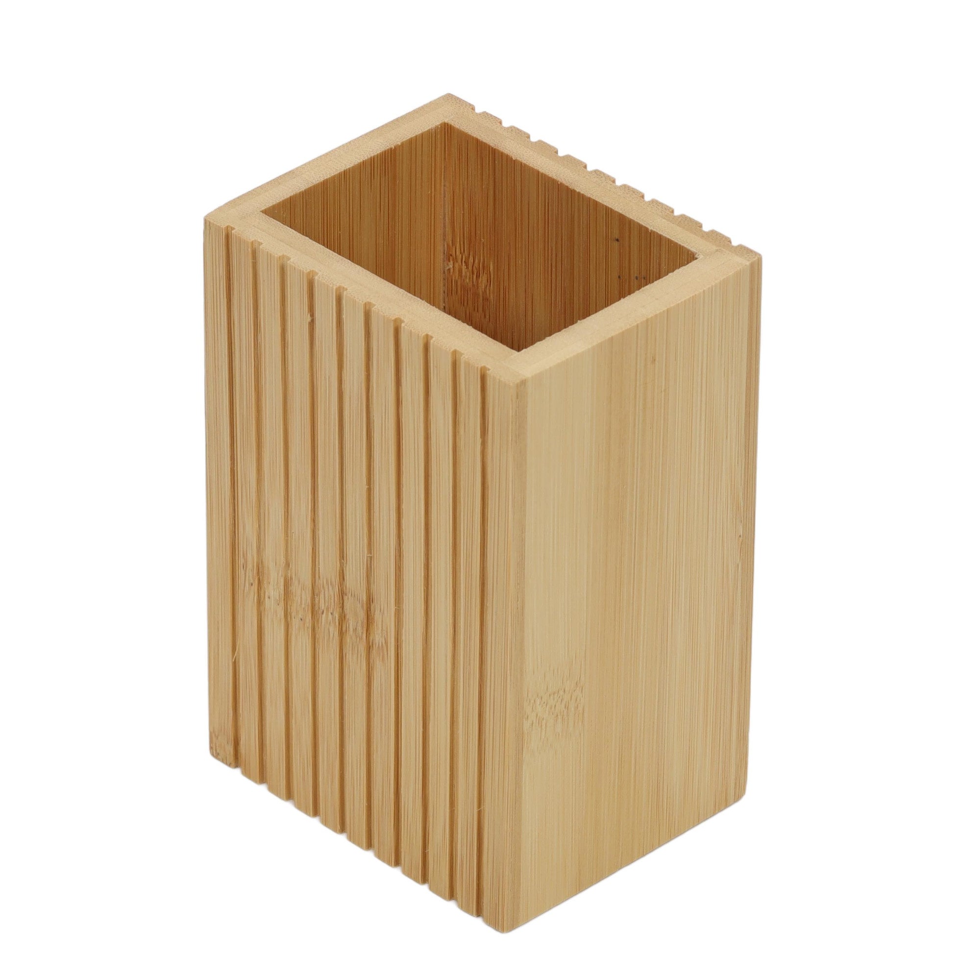 Kubek na szczoteczki do zębów TERRE INCONNUE, bambusowy