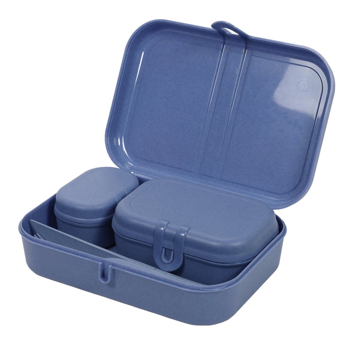 Lunchbox PASCAL READY, zestaw 3 pojemników i sztućce, KOZIOL