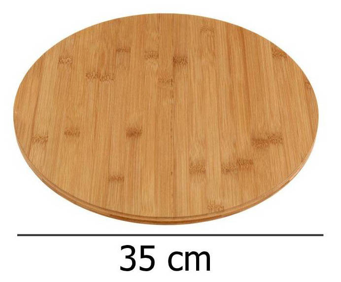 Bambusowa deska obrotowa do serów i przekąsek - EMAKO