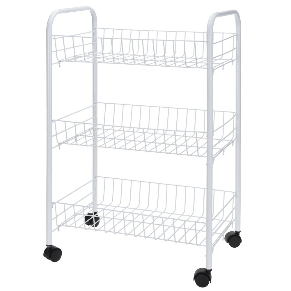 Wózek kuchenny, regał na przybory - 3 poziomy