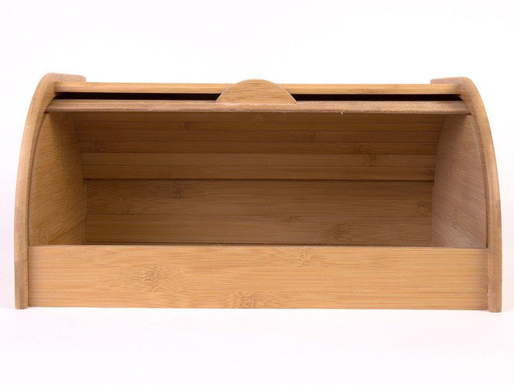 Bambusowy chlebak, pojemnik na pieczywo, 40x26x20cm, ZELLER - EMAKO