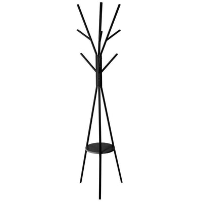  Stojak TREE wieszak na kurtki i płaszcze - kolor czarny, wys. 180 cm