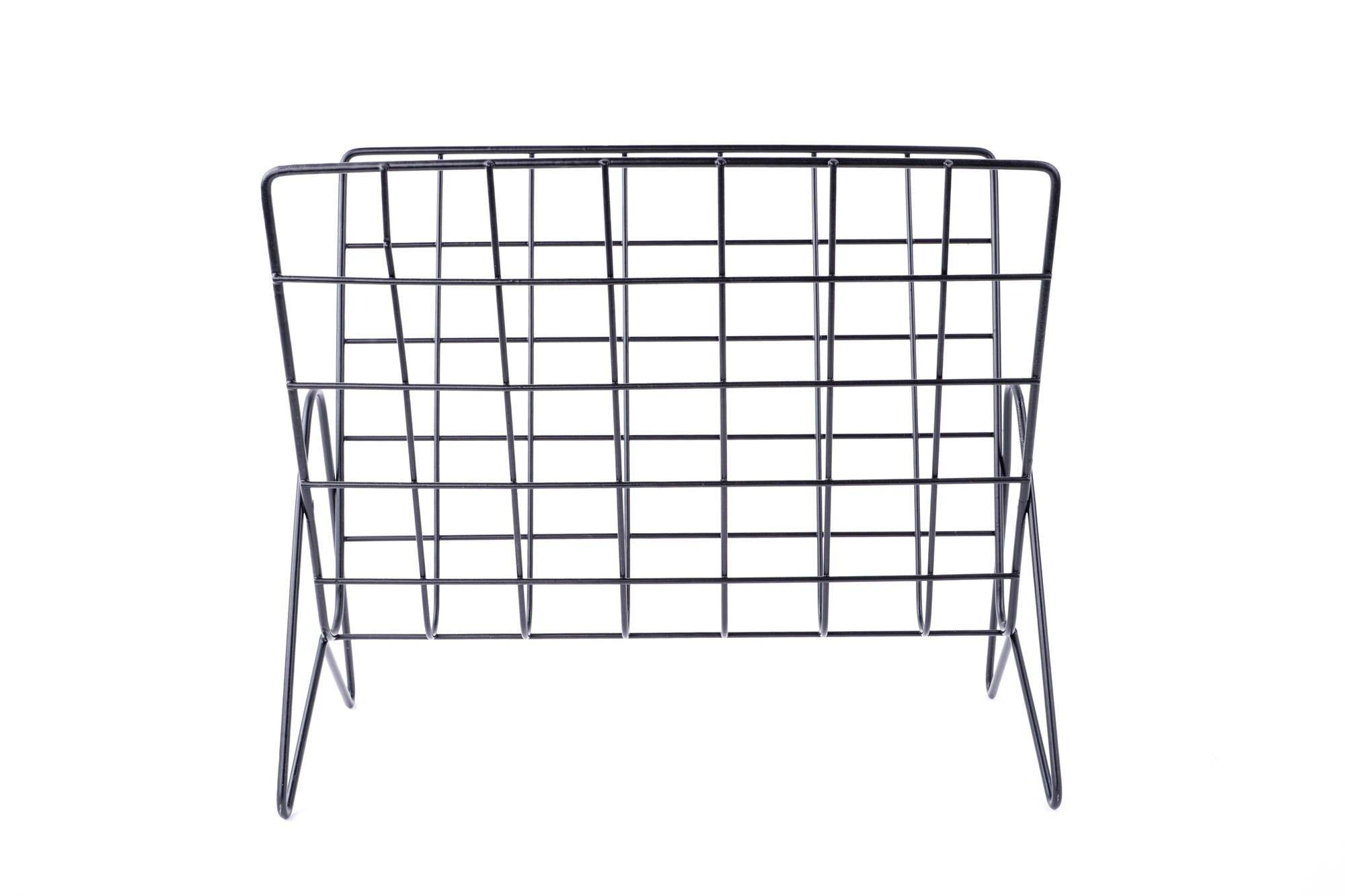 Gazetnik metalowy na czasopisma