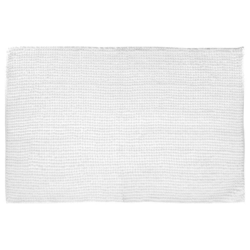 Dywanik łazienkowy TAPIS MINI CHENILLE, 50x80 cm, kolor biały