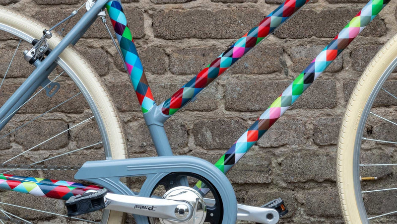 Kolorowe naklejki na rower, 300 cm, REMEMBER