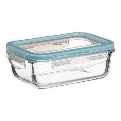 Pojemniki szklane z pokrywką, 3 sztuki