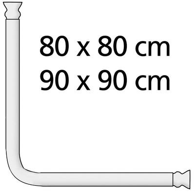 Uniwersalny drążek do zasłony prysznicowej, Ø 2,5 cm, WENKO