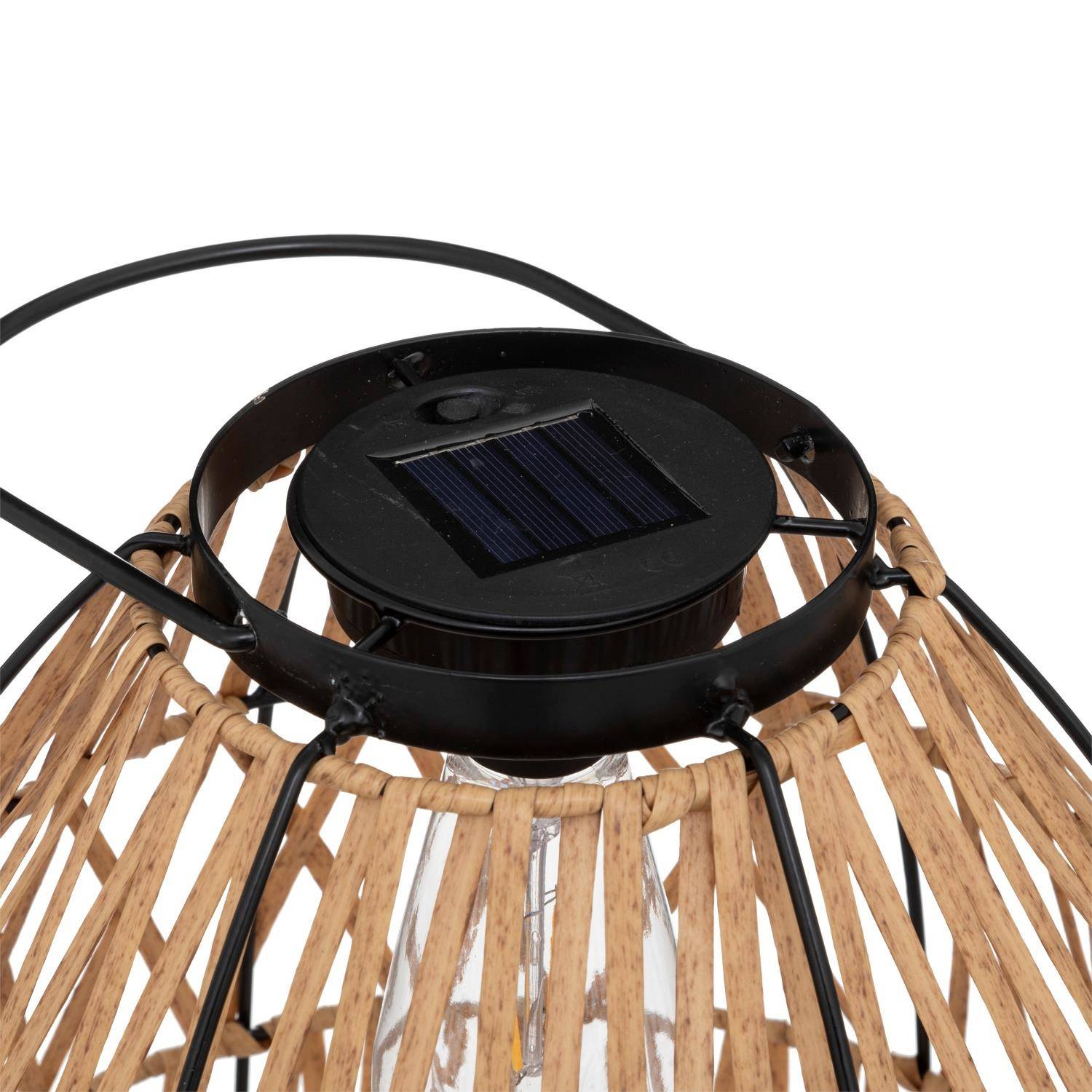 Lampion solarny na balkon Esha, wys. 32,5 cm