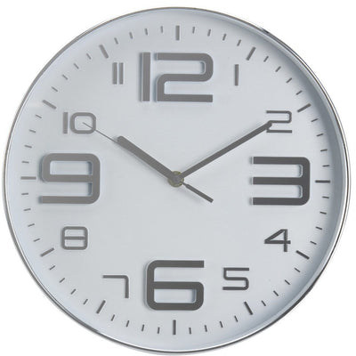 Nowoczesny zegar ścienny, okrągły, Ø 30 cm
