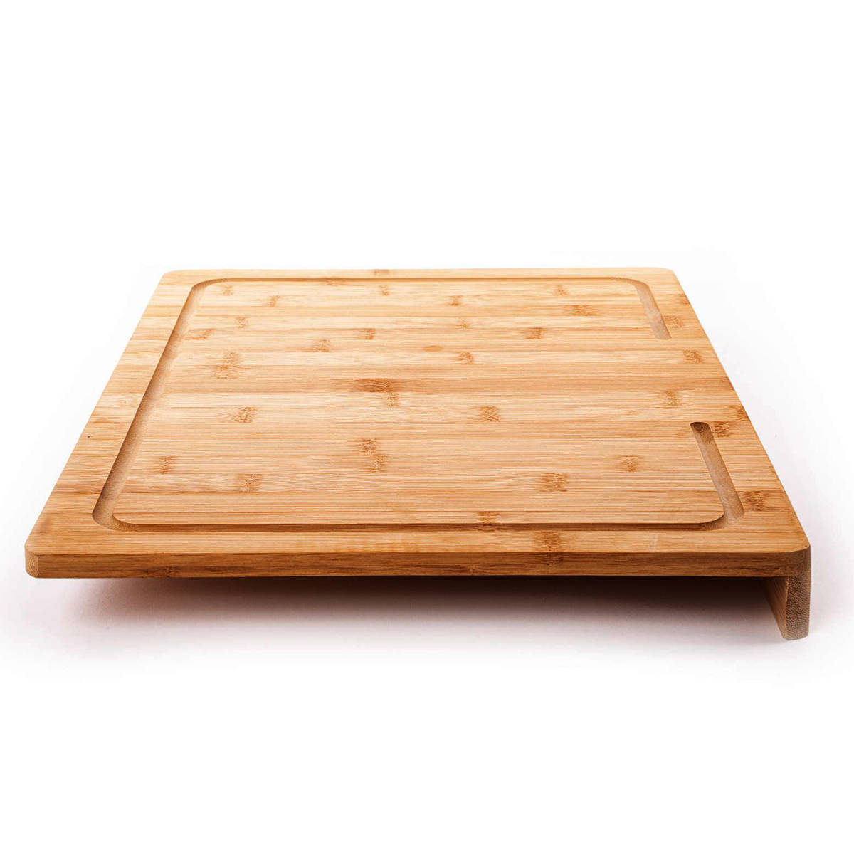 Bambusowa stolnica, deska do krojenia - 2 w 1