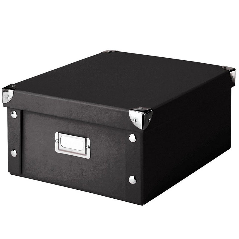 Pudełko do przechowywania, 31x26x14 cm, kolor czarny, ZELLER
