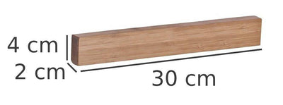 Listwa magnetyczna do noży, 100% bambus, ZELLER