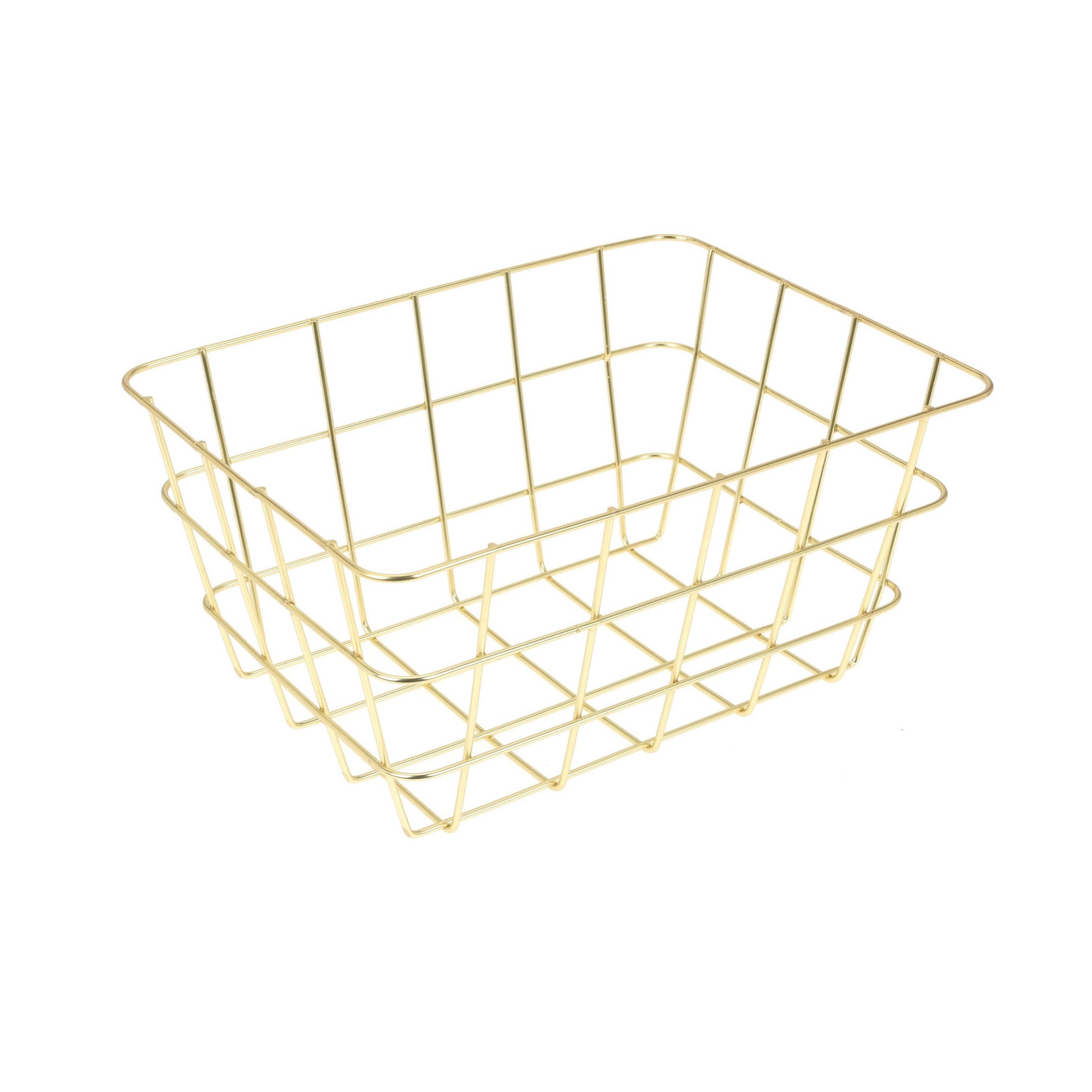 Ozdobny metalowy koszyk