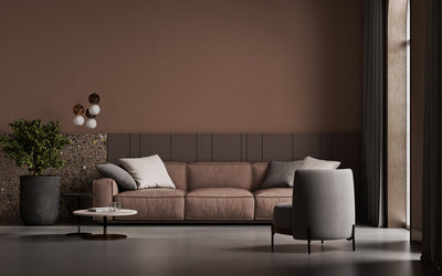 Brązowy salon. Jak stworzyć przytulne i modne wnętrze?