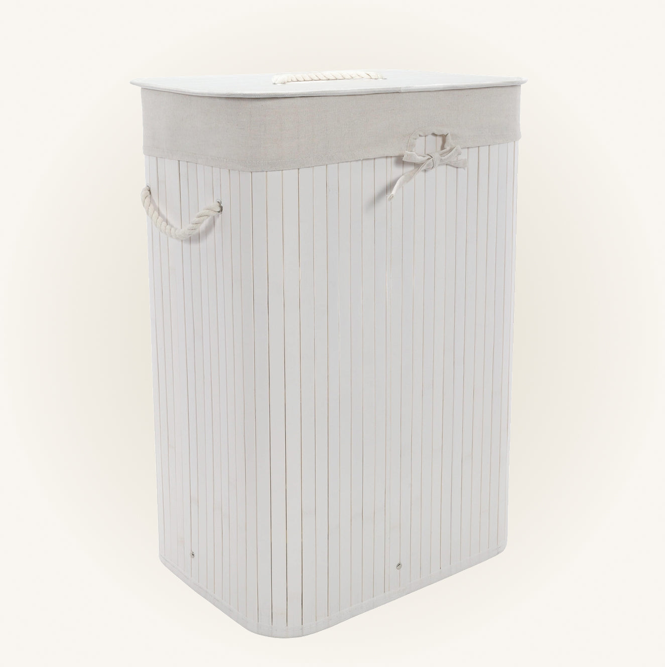 Bambusowy kosz na pranie ZORA, 72 l