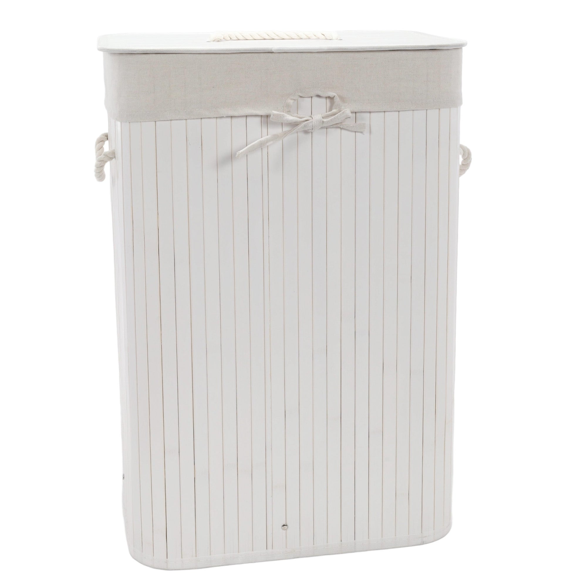 Bambusowy kosz na pranie ZORA, 72 l