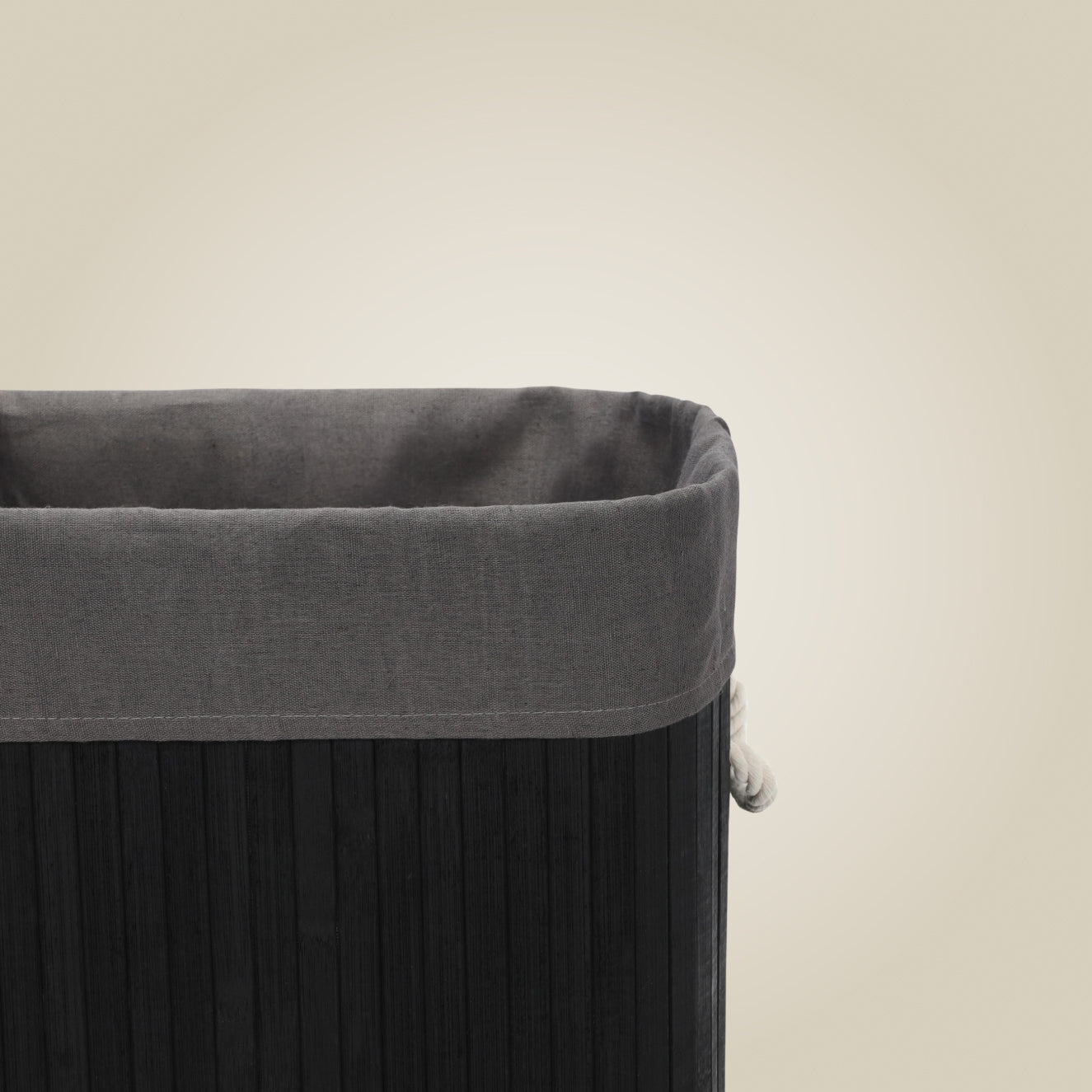 Bambusowy kosz na pranie SADE, 80 l