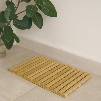 Podest łazienkowy z bambusa SANNO, 60 x 40 cm