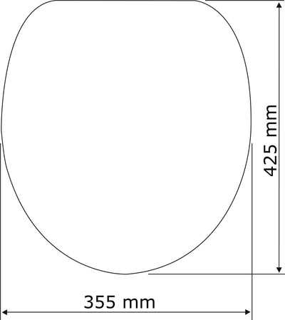 Deska sedesowa OAK z MDF, WENKO