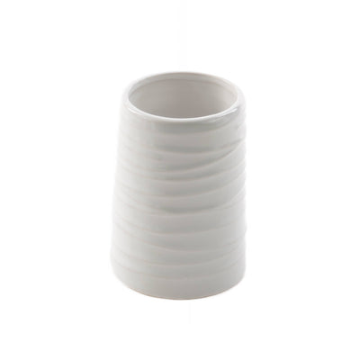 Ceramiczny zestaw akcesoriów łazienkowych WHITE - 4 sztuki w komplecie, ZELLER