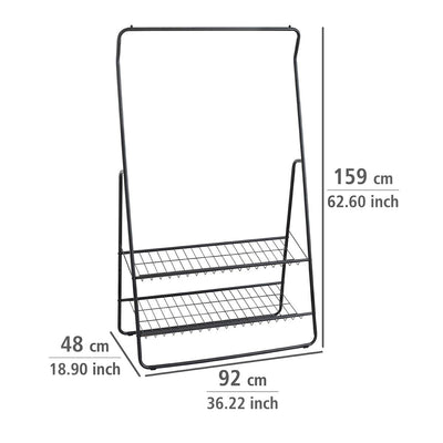 Wieszak na ubrania z półkami SHIVA, WENKO