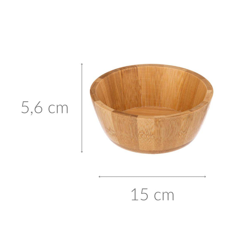 Miska bambusowa do sałatek, Ø 15 cm