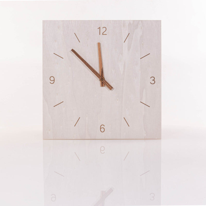 Zegar ścienny drewniany Simplicity