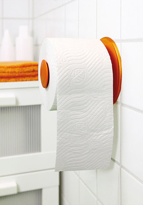 Uchwyt na papier toaletowy PLUG´N ROLL, KOZIOL