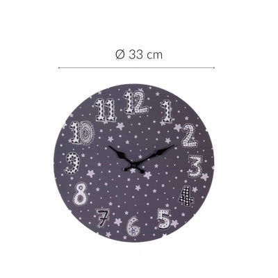 Zegar ścienny dla dzieci, Ø 33 cm