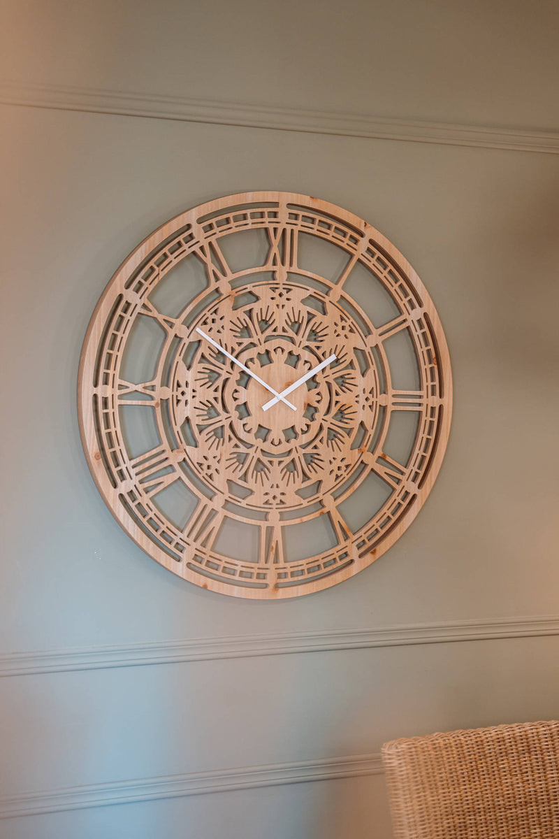 Zegar duży na ścianę Lina, Ø 75 cm