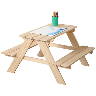 Stolik piknikowy dla dzieci, sosnowy, wys. 50 cm, Kesper