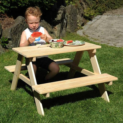 Stolik piknikowy dla dzieci, sosnowy, wys. 50 cm, Kesper