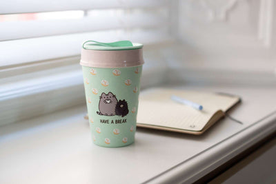 Kubek termiczny KOTEK PUSHEEN I´M BUSY, 400 ml, KOZIOL