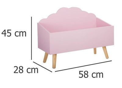 OUTLET SCHOWEK, kufer na zabawki, 58 x 28 x 45 cm