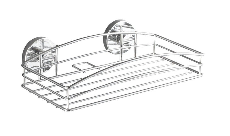 OUTLET Półka łazienkowa Vacuum-Loc - stal chromowana, WENKO