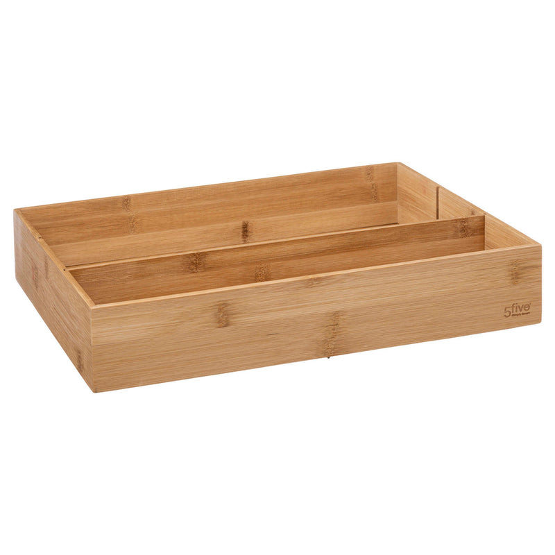 OUTLET Organizer na sztućce BAMBOO, 3 przegrody